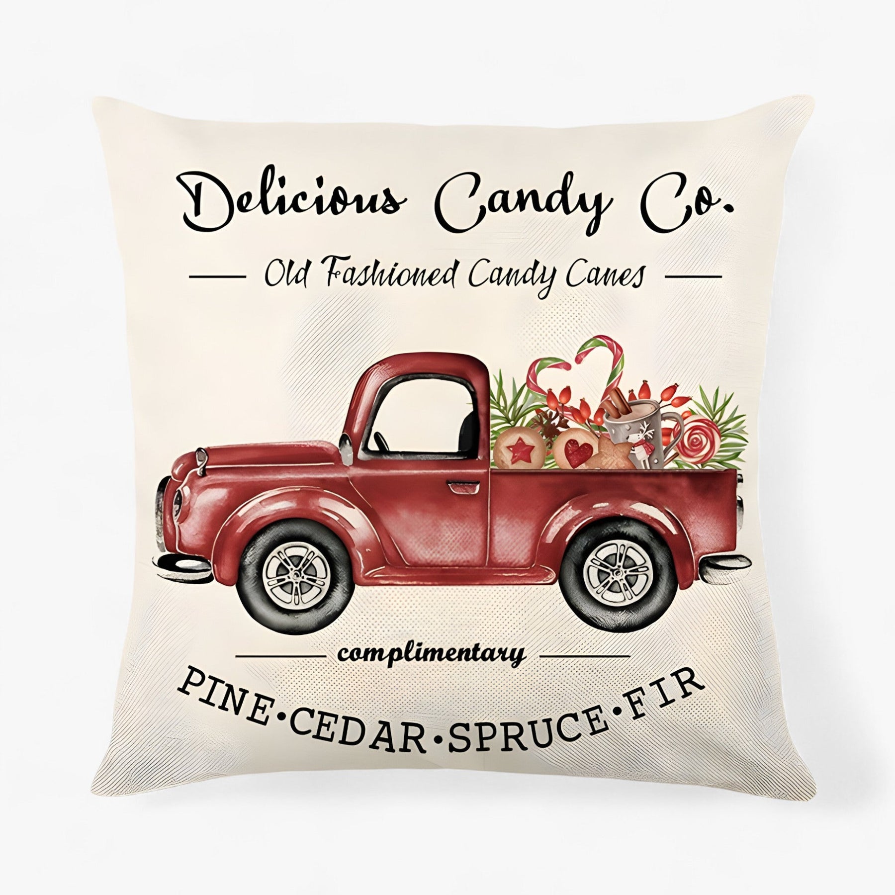 home & garden : Housse de Coussin en Lin de Noël - Décor Festif Et Confortable Pour La Maison in 8 van Pantino
