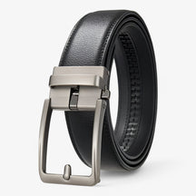 Belt : Riem Heren Bruin - Moderne Herenriem in Zwart van Pantino