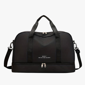 bags : Uitbreidbare Reistas voor Sport en Weekendtrips - Blauw in Zwart van Pantino