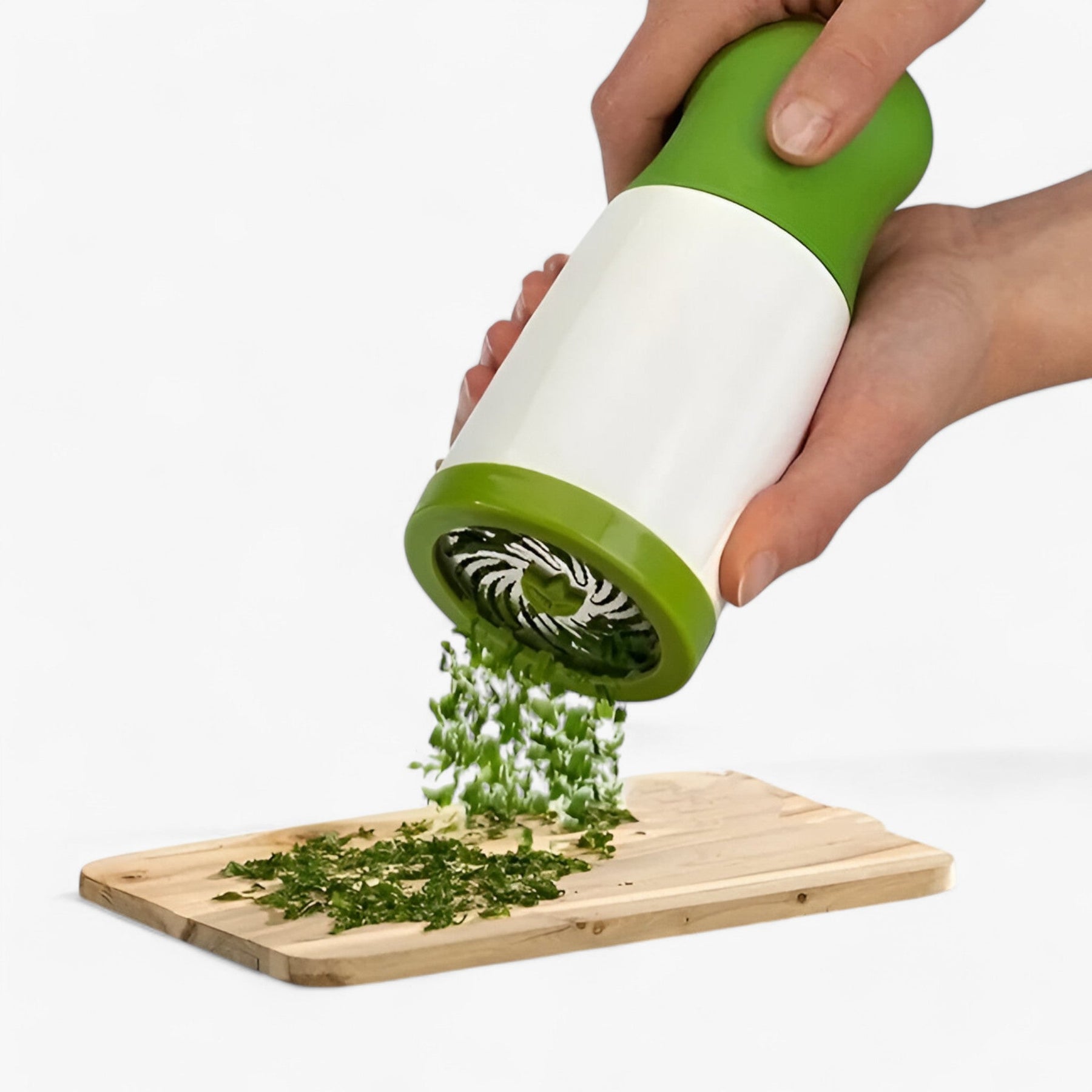 home & garden : Handmatige Specerijenmolen - Praktisch en Compact Keukengereedschap - Groen en Wit in van Pantino