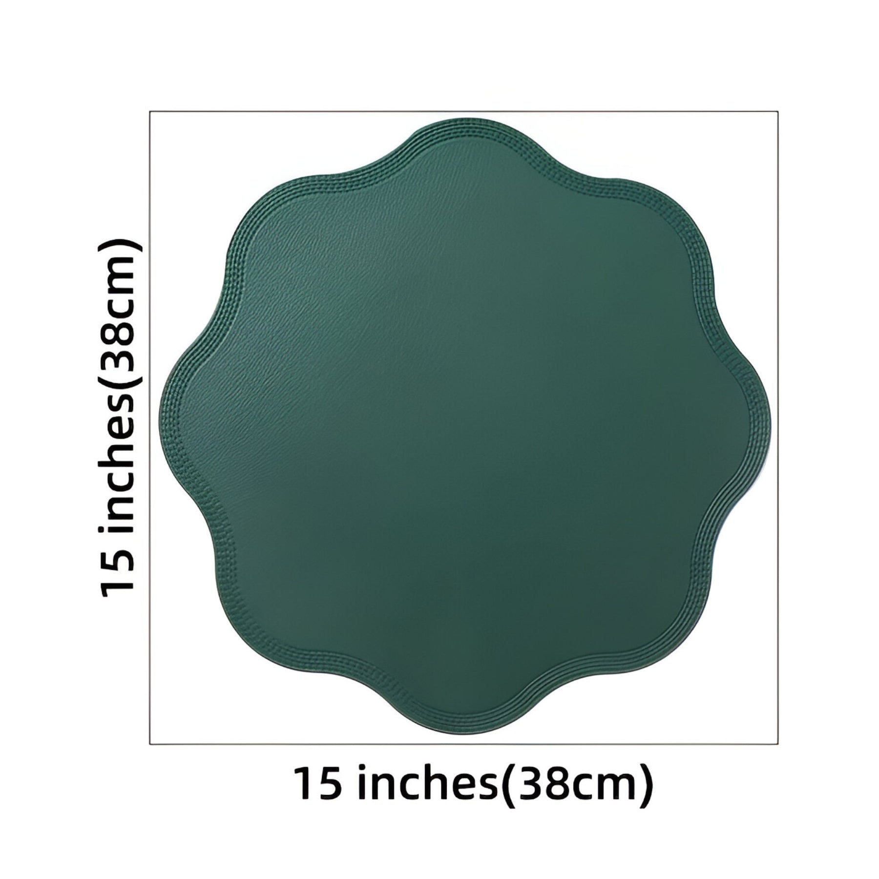 home & garden : Bloemen Placemats - Elegant en Duurzaam - Bloem Geel in van Pantino