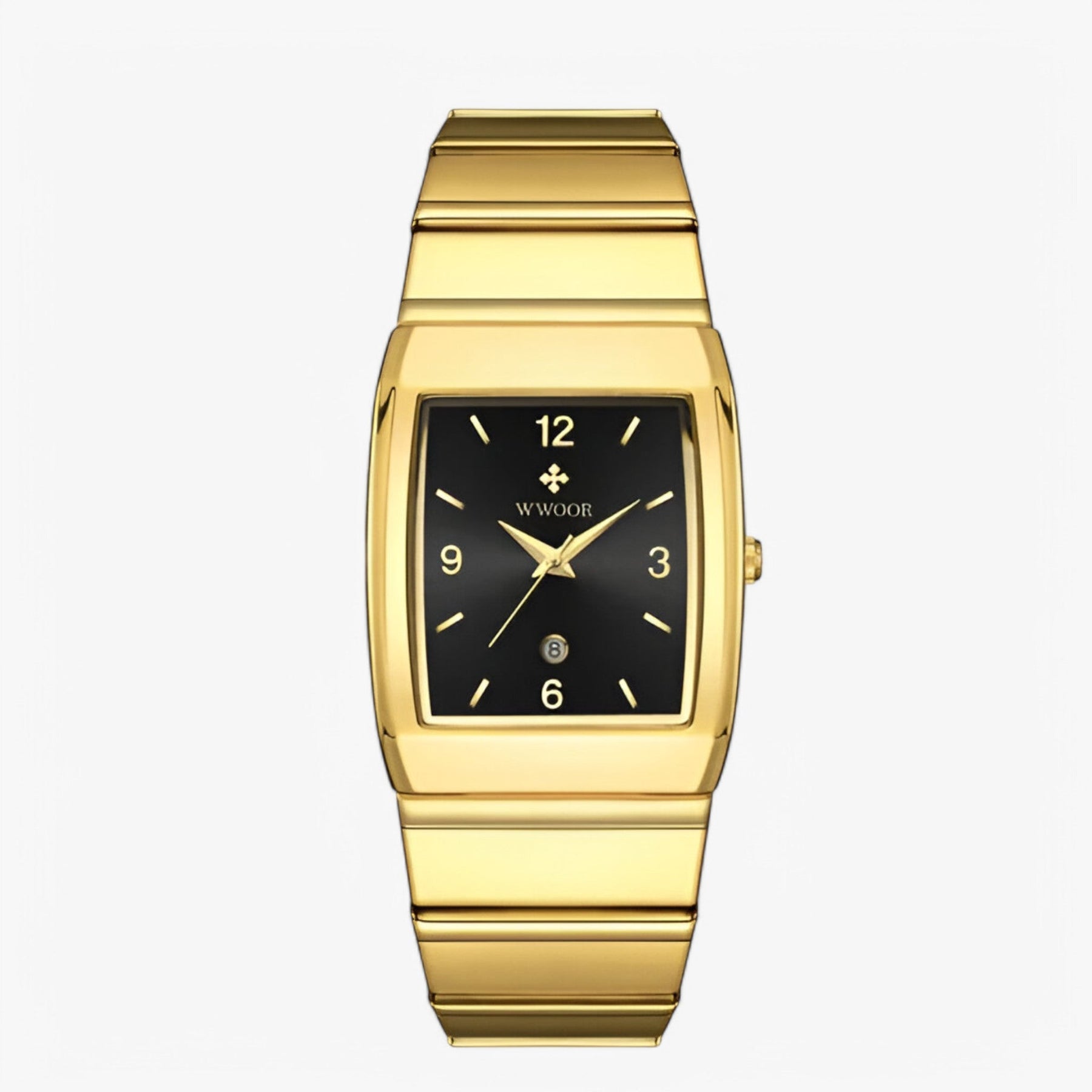 watches : Horloge Zilver Wit - Luxe Zakelijk in Zwart goud van Pantino