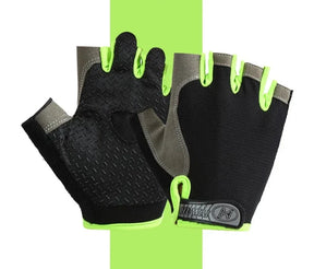 outdoor equipment : Sporthandschoenen Antislip voor Heren & Dames - Ademend, Comfortabel & Duurzaam - Ideaal voor Fitness & Fietsen in Groen van Pantino