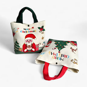 bags : Father Christmas Cartoon Geschenktas - Ideaal Feestelijk Geschenk in van Pantino
