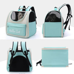 pets : Katten Rugzak Groen - Ademend Oxford Outdoor - Oxford Nylon in van Pantino