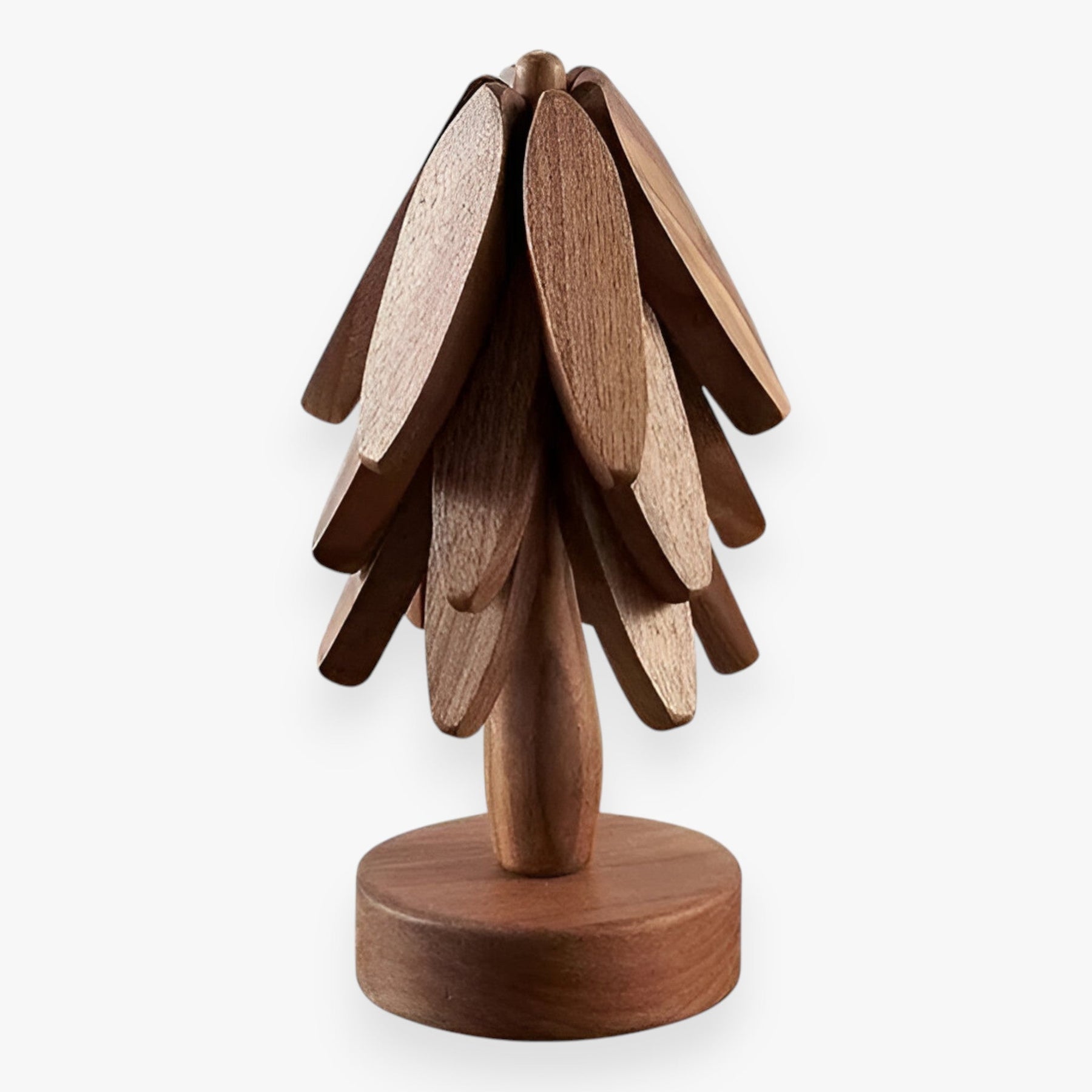 home & garden : Houten Onderzetters Bescherm Je Tafel in Stijl - Donkerbruin in van Pantino