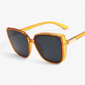 Occhiali da Sole Arancione Grigio - Mariana Vintage a Forma di Gatto - Stile Chic e Audace