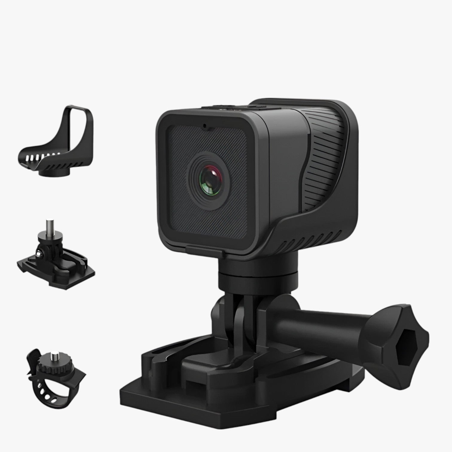 gadgets : Fiets & Motor Camera Zwart - Full HD 1080P WiFi Waterdichte Actie & Veiligheidscamera in van Pantino