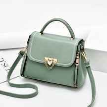 bags : Modieuze Handtas - Beige in Groen van Pantino