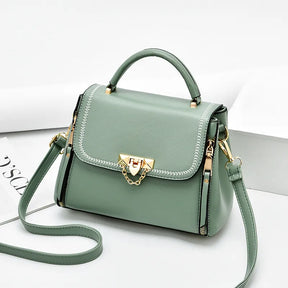 bags : Modieuze Handtas - Beige in Groen van Pantino