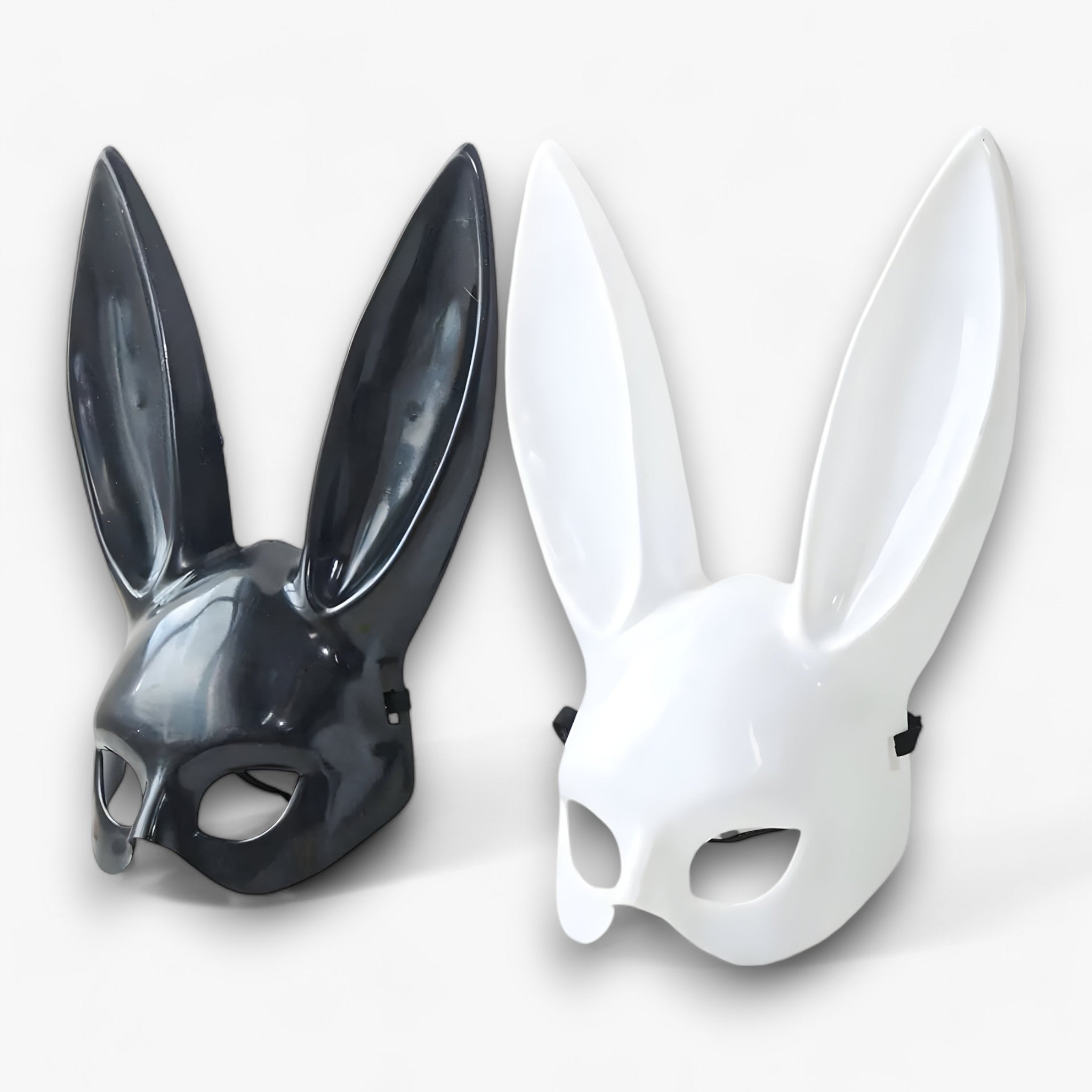 Costume Mask : Bunny Mask Cosplay - Opvallende Kostuumlook - Zwart in van Pantino