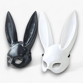 Costume Mask : Bunny Mask Cosplay - Opvallende Kostuumlook - Zwart in van Pantino