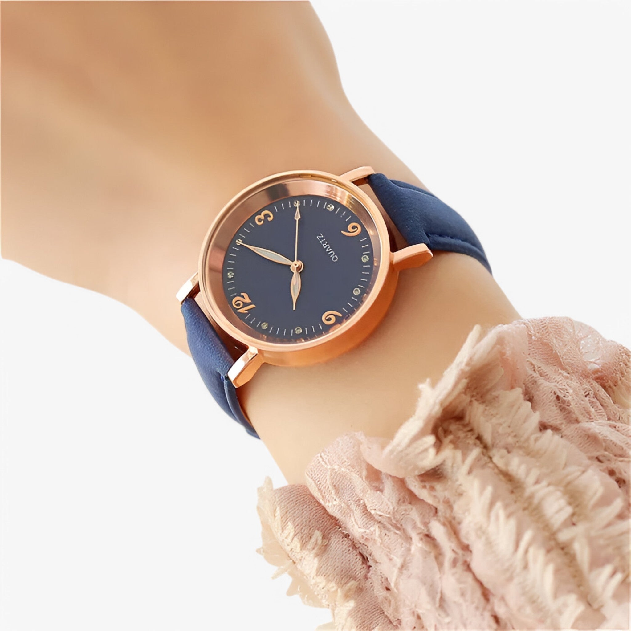 watches : Kwarts Horloge Dames - Elegant Roestvrij Staal & Paarse Wijzerplaat in van Pantino