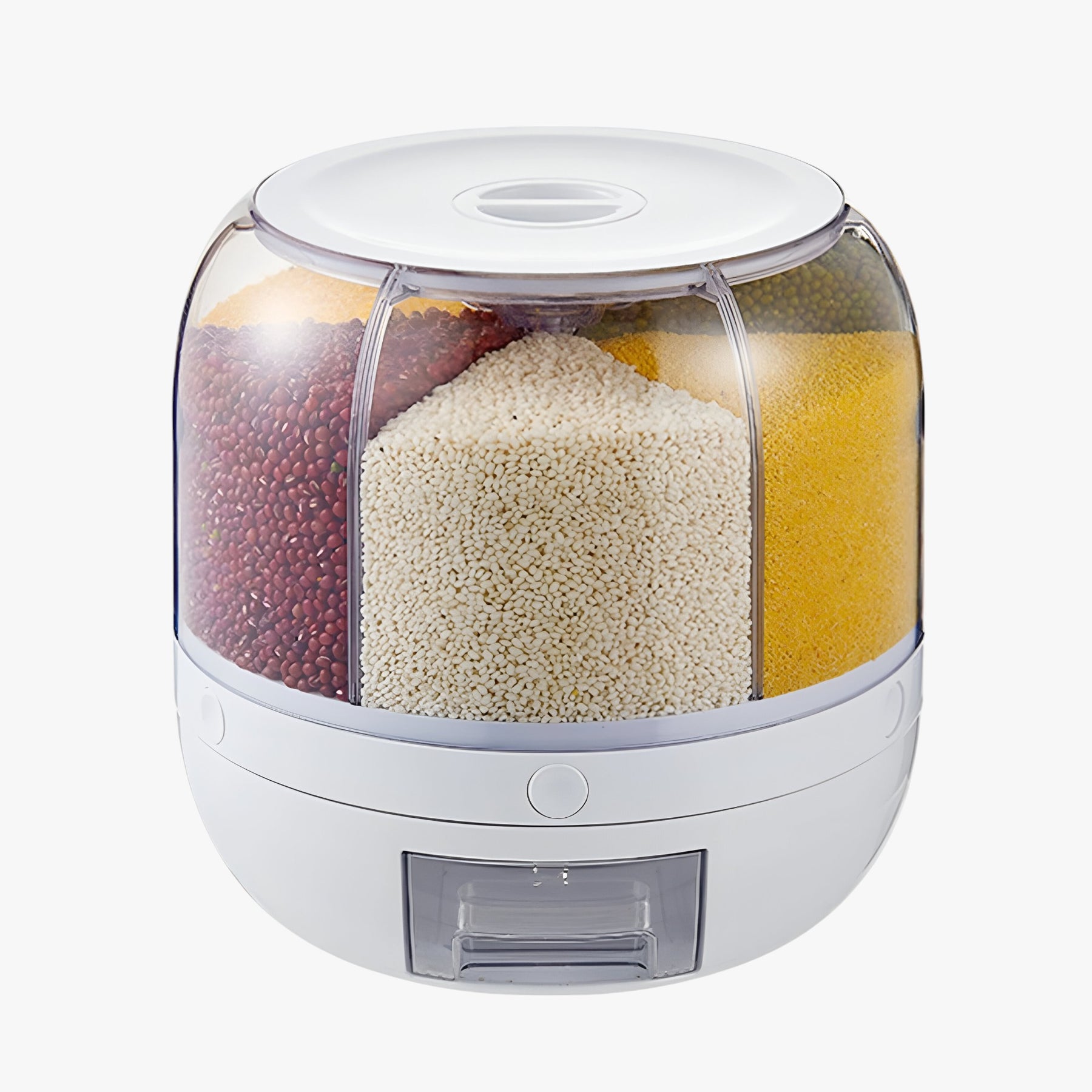 home & garden : Slimme Graandispenser met Insectbescherming - Licht Grijs in van Pantino