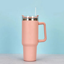 outdoor equipment : HeatGuard - De Beste Thermofles die Jij Ooit Zult Hebben - Donker Blauw in Beige roze 1200ML van Pantino