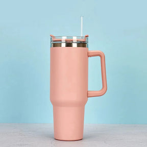 outdoor equipment : HeatGuard - De Beste Thermofles die Jij Ooit Zult Hebben - Donker Blauw in Beige roze 1200ML van Pantino