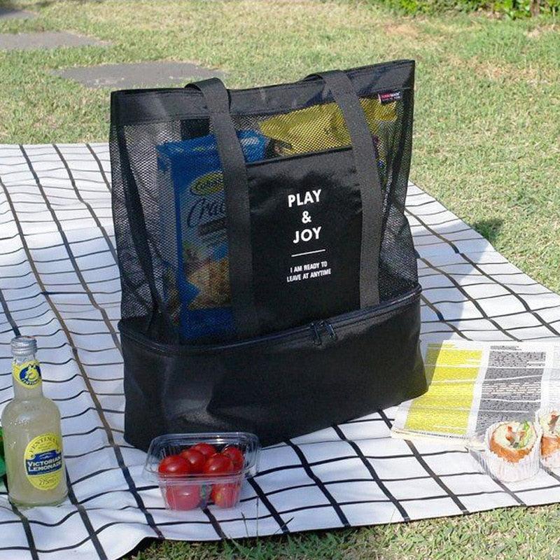 Tassen : Picknick en Lunchtas - Zwart in van Pantino