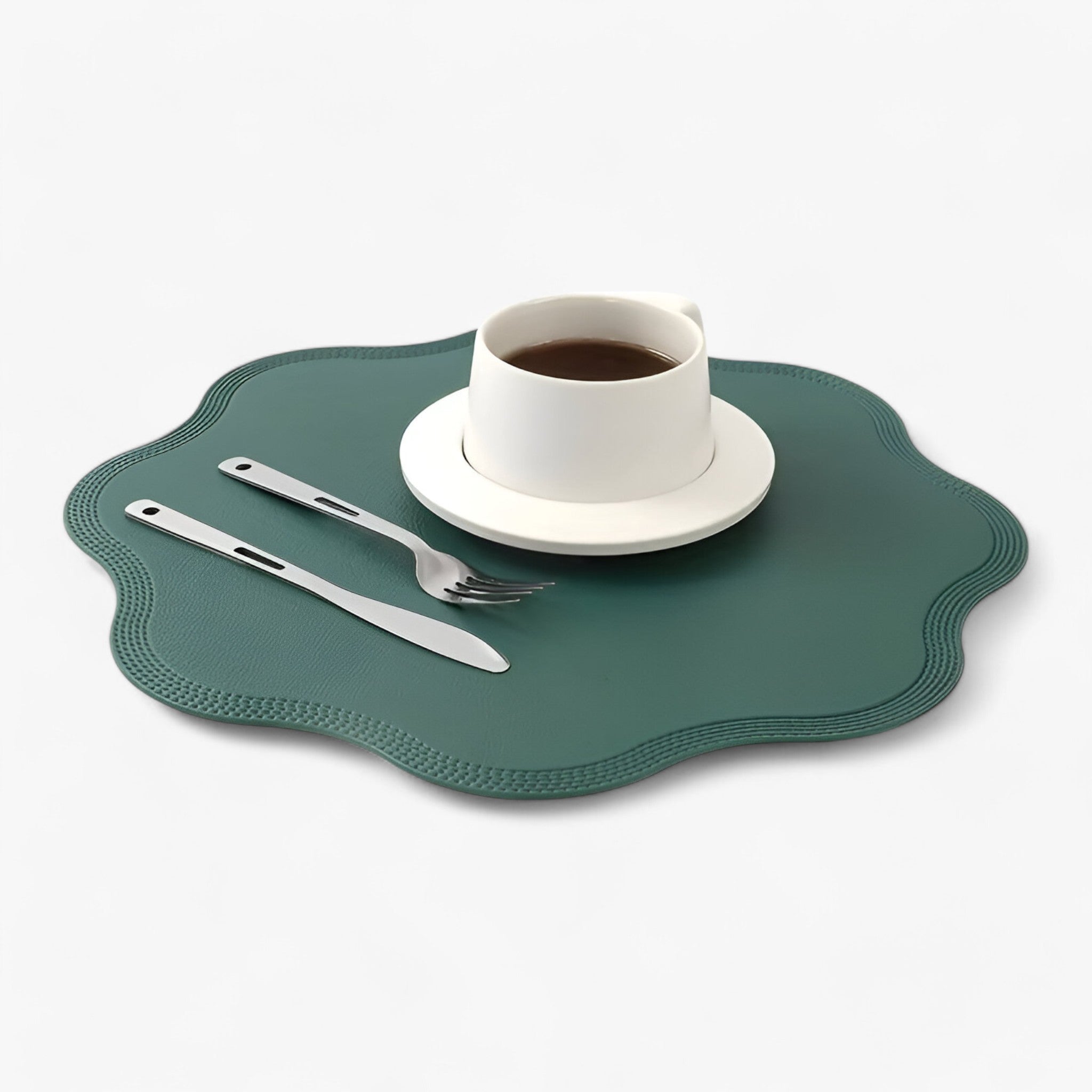 home & garden : Bloemen Placemats - Elegant en Duurzaam - Bloem Geel in van Pantino