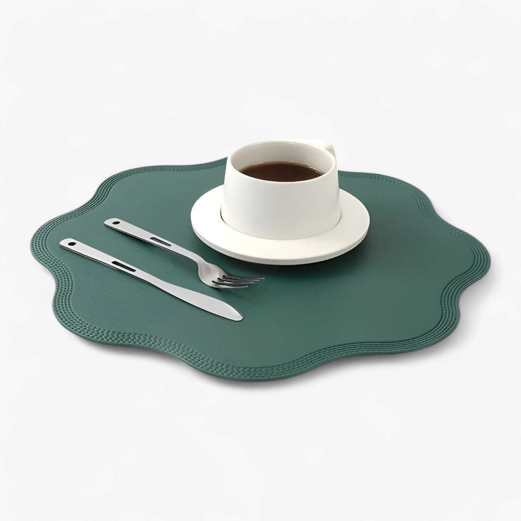 home & garden : Bloemen Placemats - Elegant en Duurzaam - Bloem Geel in van Pantino