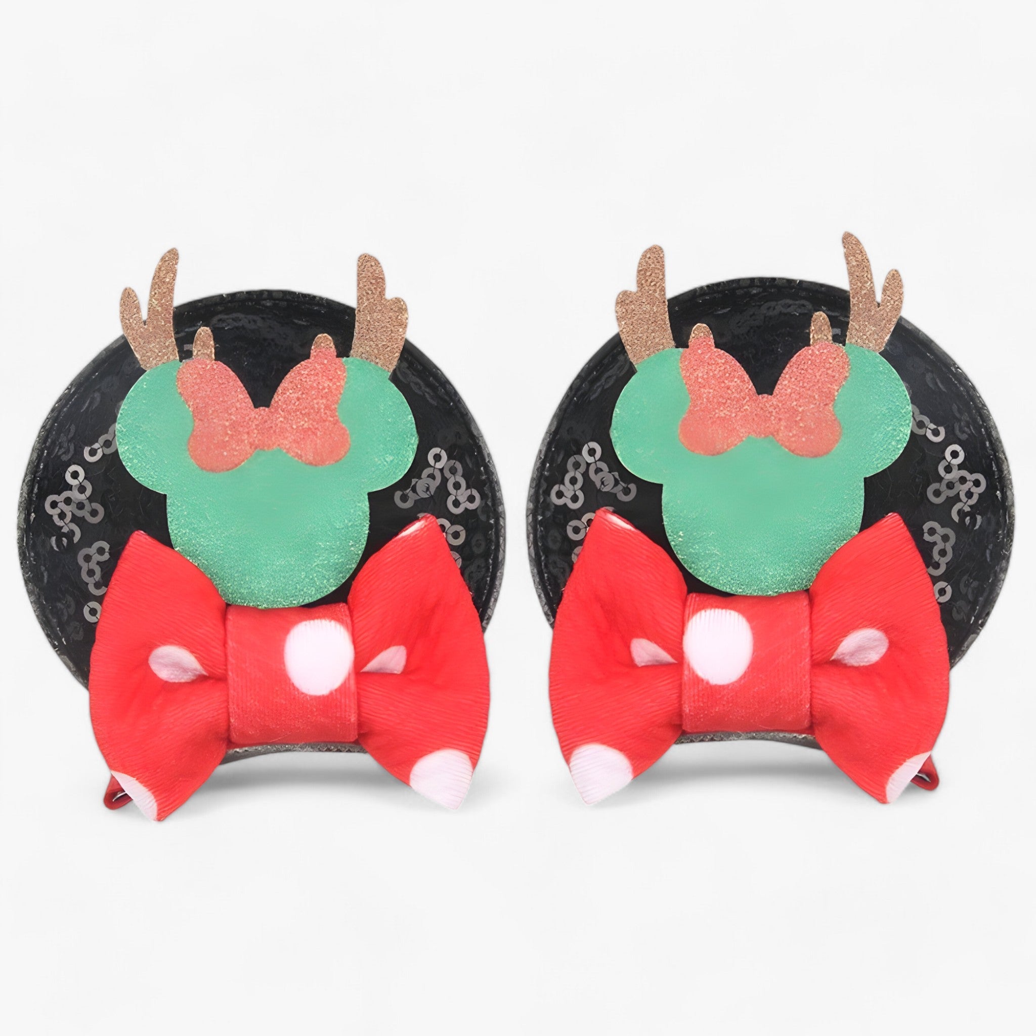 Hair Clips : Kerst Haaraccessoires - Disney Muisoren Haarspelden in 21 van Pantino