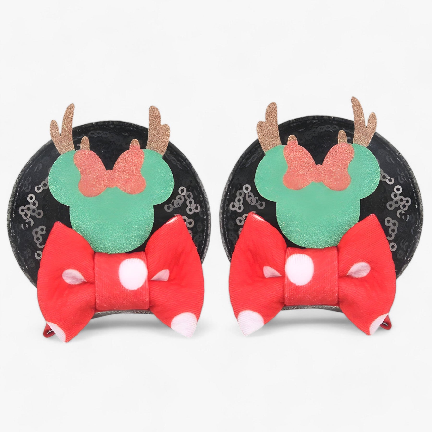 Hair Clips : Kerst Haaraccessoires - Disney Muisoren Haarspelden in 21 van Pantino
