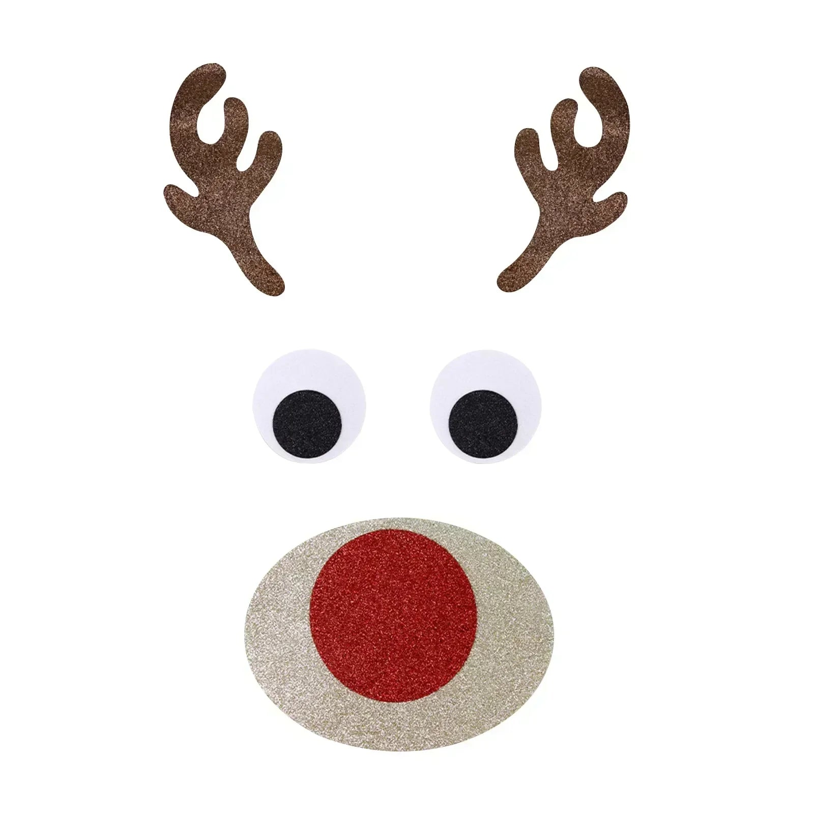 home & garden : Kerstviltstickers voor Deuren en Ramen - Feestelijke Decoratie voor Thuis in Momentum van Pantino