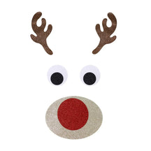 home & garden : Kerstviltstickers voor Deuren en Ramen - Feestelijke Decoratie voor Thuis in Momentum van Pantino