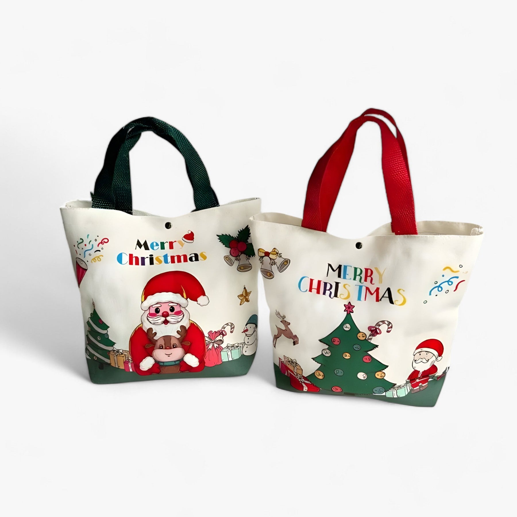 bags : Father Christmas Cartoon Geschenktas - Ideaal Feestelijk Geschenk in van Pantino