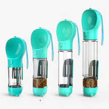 pets : 3 in 1 Honden Drinkfles - Blauw in Blauw van Pantino