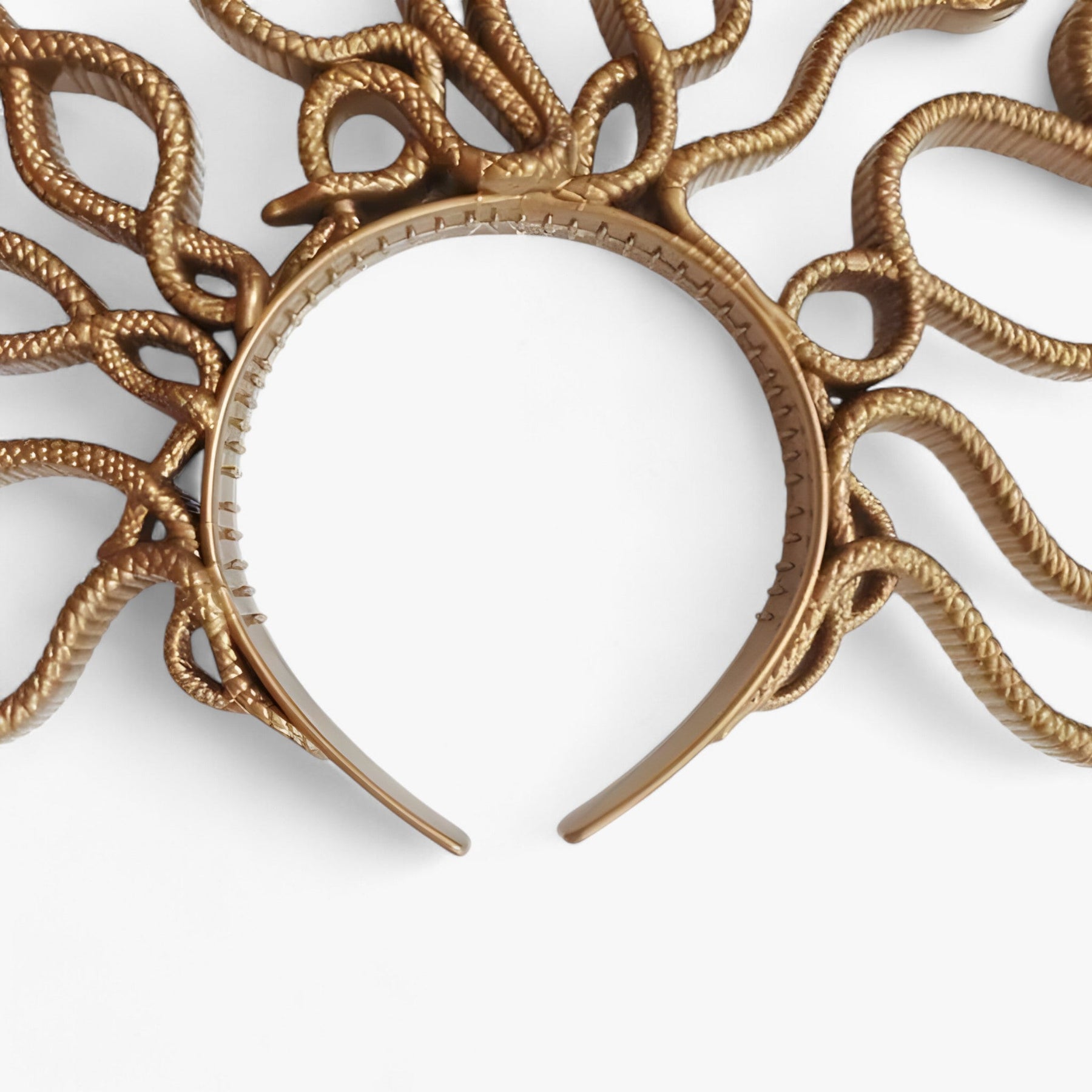 Headband : Snake Hoofdband - Cosplay Kostuum & Rave Party haar Hoop - Goud in van Pantino