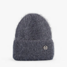Winter Hat : Muts Dames Wit met - Wintermuts - Winter Warmth in Donkergrijs met M 54cm-60cm van Pantino