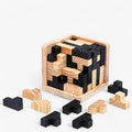 Rompecabezas IQ de madera para niños