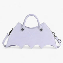 bags : Schoudertas Roze - Spider Web - Trendy en Gedurfd voor Halloween in Paars 34x7x20cm van Pantino