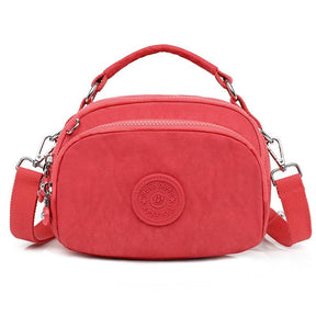Tassen : Lauren Crossbody Tas Dames - Meerdere Kleuren - Verstelbaar in Roze van Pantino