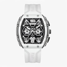 watches : Horloge Wit - Luxe Sporthorloge in wit van Pantino