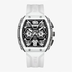 watch : Horloge Wit - Luxe Sporthorloge in wit van Pantinoshop