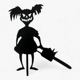 Panneau de décoration Halloween personnalisé - Effrayant et amusant pour le jardin