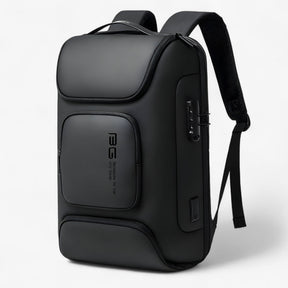 bags : Waterdichte Rugzak met USB-poort - Grijs in Zwart 47 x 30 x 16 cm van Pantino