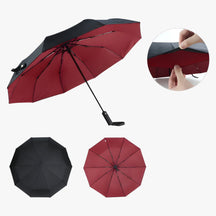 outdoor equipment : Winddichte Zonn Parasol - Groot en Duurzaam voor Alle Weersomstandigheden - Zwart in Bordeaux van Pantino