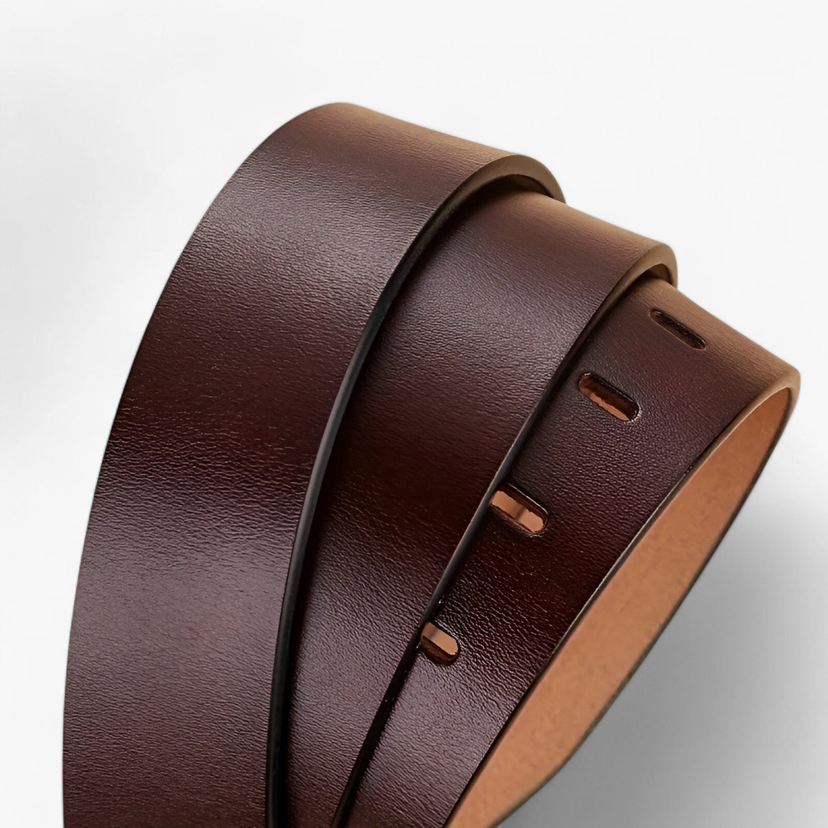 Men's Business Belt : Riem Zwart - Klassieke Leren Business in van Pantino