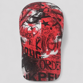 Baseball Cap : Pet Heren Zwart - Stijlvolle Graffiti Snapback - En Comfortabel Baseball in van Pantino