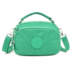 Tassen : Lauren Crossbody Tas Dames - Meerdere Kleuren - Verstelbaar in Groen van Pantino