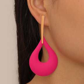 Earrings : Moderne Oorbellen Dames - Stijlvol Dagelijks Gebruik - Metaal in Rosa van Pantino