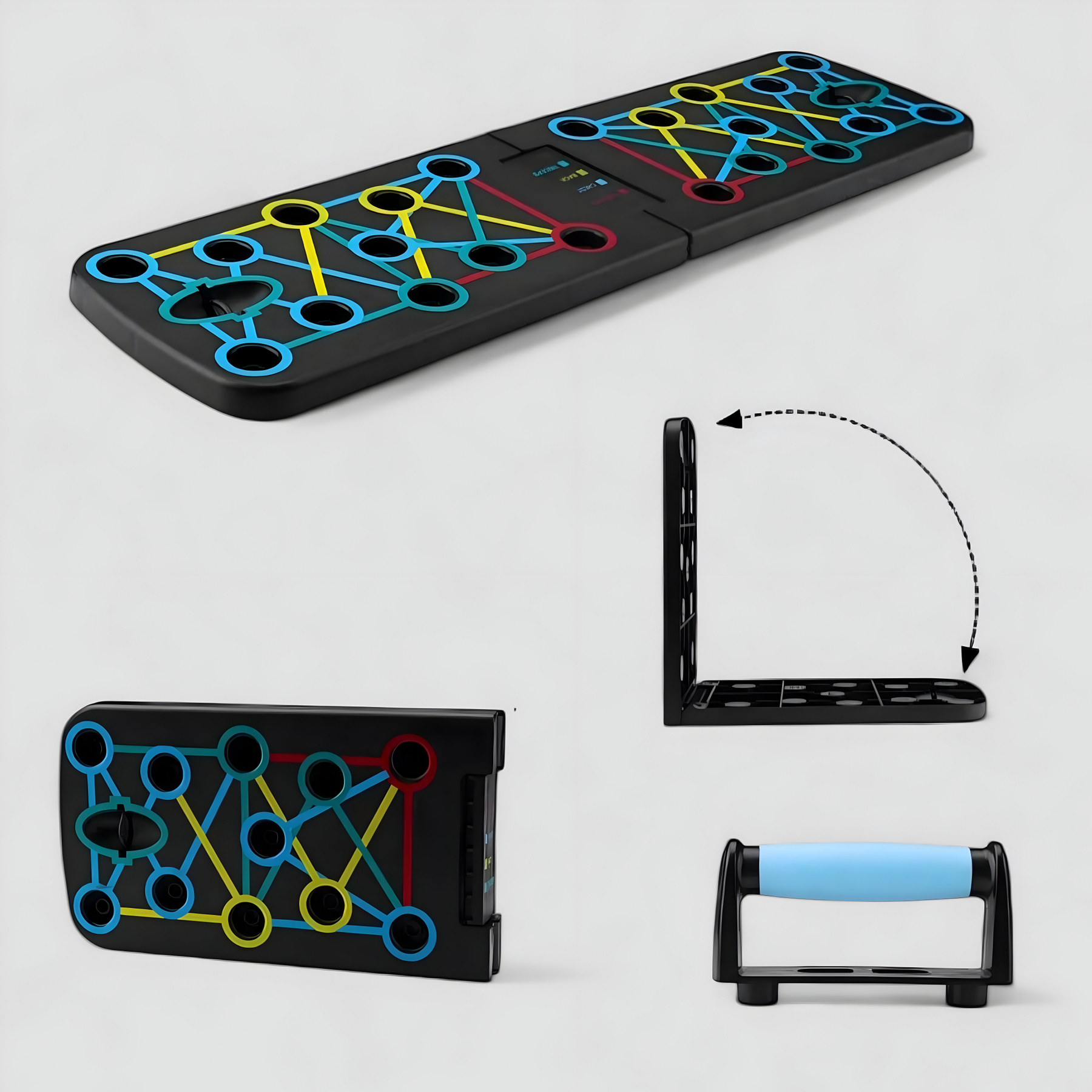 outdoor equipment : Multifunctioneel Trainingsboard - Thuis Fitness Push-Up - Kunststof in van Pantino