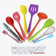 home & garden : Complete Silicone Keukenset voor Makkelijk Koken - Blauw in Multikleur van Pantino