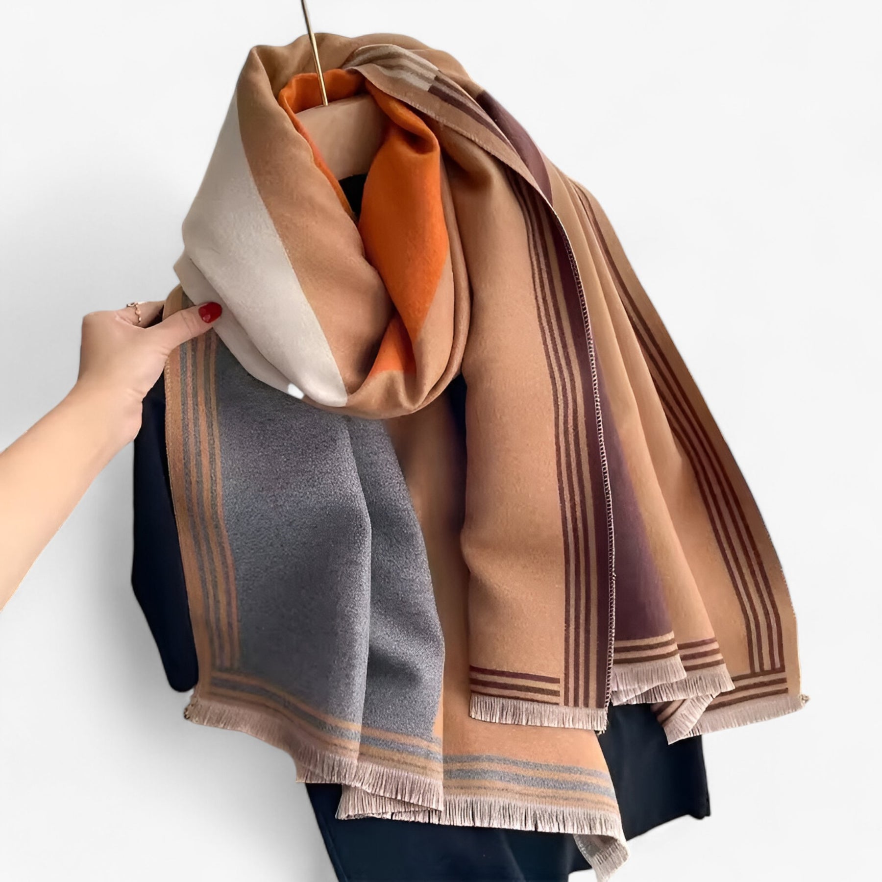 Cashmere Scarf : Kasjmier Sjaal Dames Zacht Warm Wintersjaal in van Pantino