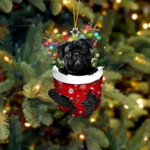 pets : Schattige Pupp Decoratie - Kerstboom Hangertje Hond - Feestelijke Charme en Cadeau voor Hondenliefhebbers in Stijl M van Pantino