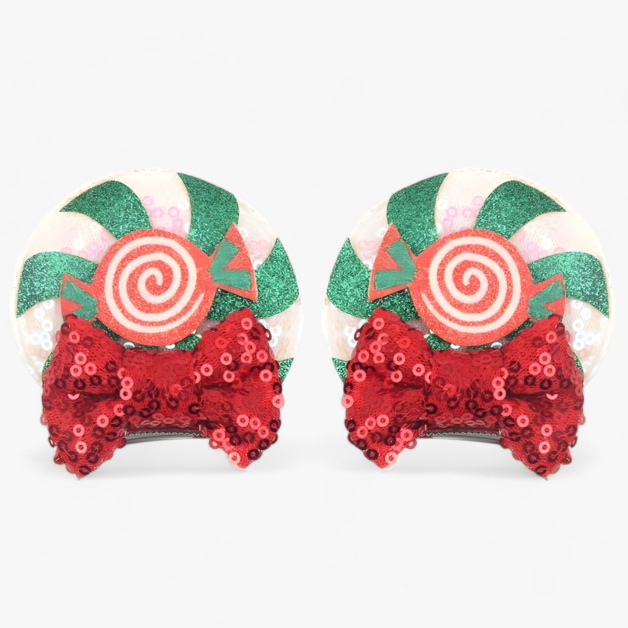 Hair Clips : Kerst Haaraccessoires - Disney Muisoren Haarspelden in 6 van Pantino
