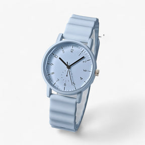watches : Gelé Horloge Dames - Elegante Siliconenarmband Perfect voor Golf - Beige in van Pantino