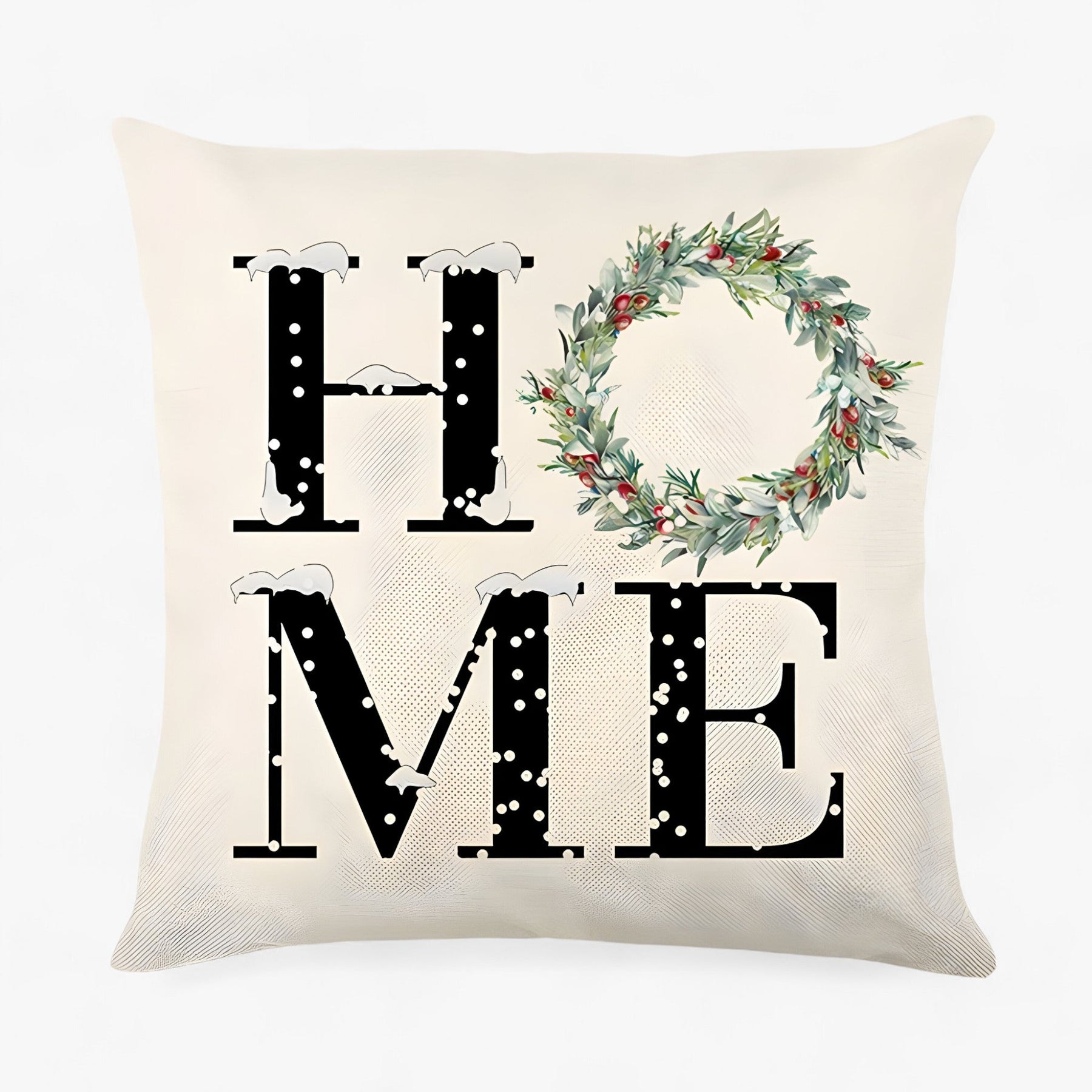 home & garden : Housse de Coussin en Lin de Noël - Décor Festif Et Confortable Pour La Maison in 12 van Pantino
